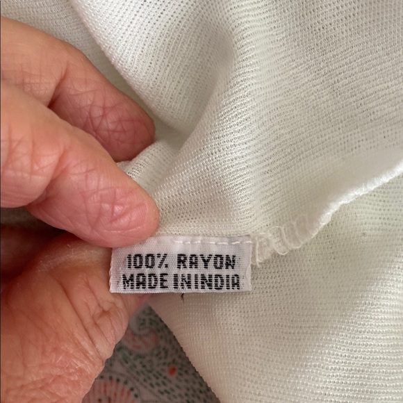 Cream V-Neck Sleeveless Resort Maxi Sundress - Picture 12 of 13